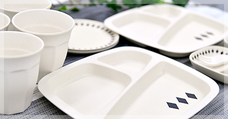 ボートで使用する食器は何を使用していますか？